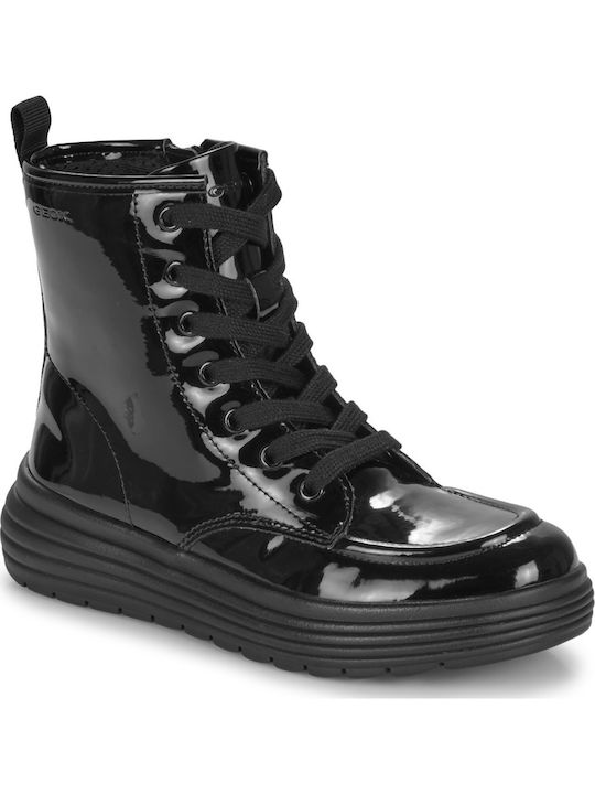 Geox J Phaolae Kinderstiefel mit Schnürsenkeln ...