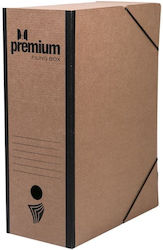 Premium Aktenbox 36x12x26cm Schwarz 1Stück
