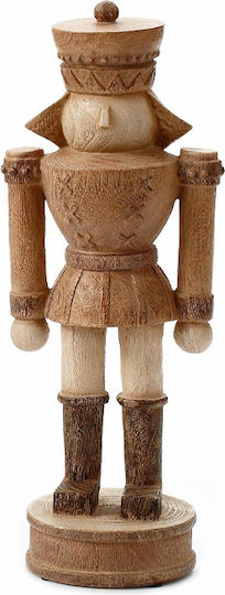 InTheBox Weihnachts-Nussknacker Braun aus Polyresin Höhe 12cm.