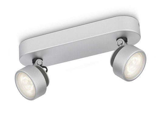 Philips Rimus Doppelstrahler 2x3W LED-Licht