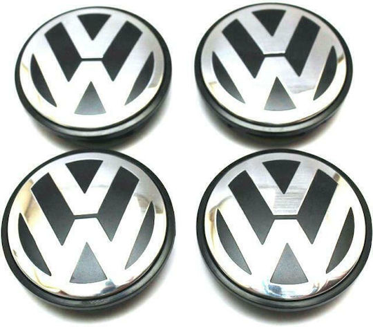 Τάπες Κέντρου Ζάντας VW με Εσωτερική Διάμετρο 77mm 4τμχ