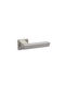 Convex Lever Middle Door with Rosette 2145 Nickel Matte
