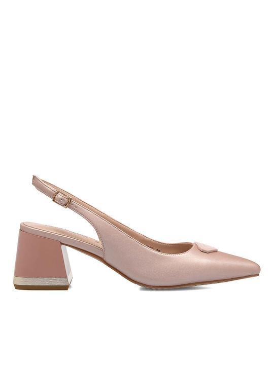 Laura Biagiotti Synthetic Leather Pink Heels