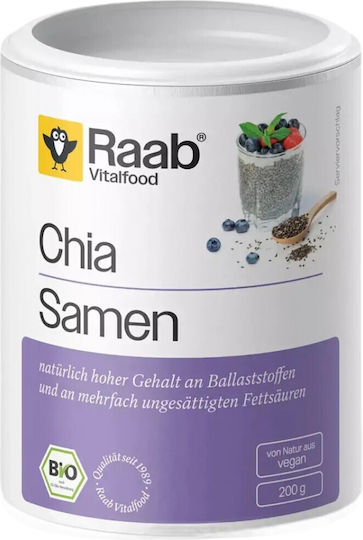 Raab Vitalfood Bio Chia Seeds 200 Γραμμάρια
