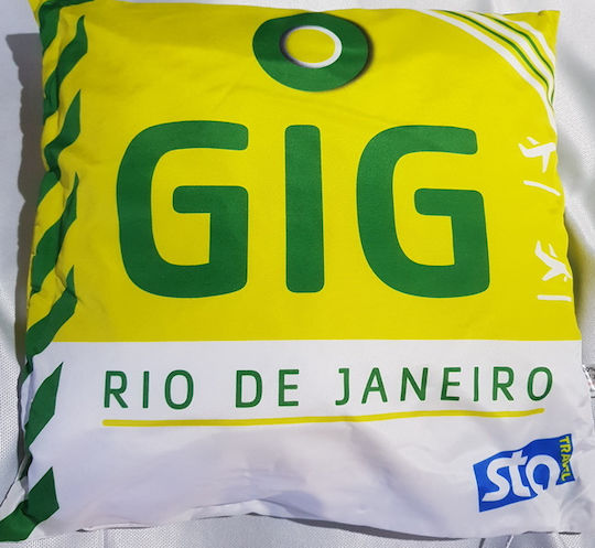 Sta Travel Rio De Janeiro Sed Pillow 327 New 40cmx40cm Throw Pillow