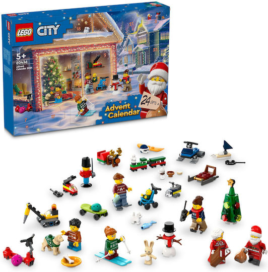 LEGO City Advent Calendar 2024 για 5+ Ετών 195τμχ 60436