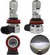 Car Lamps H11 Canbus LED 5000K Cold White 12-24V 2 Pieces