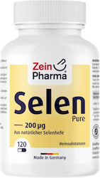 Zein Pharma Селен Чист 200 мкг 120 капсули Zein Pharma Селен Чист 200 мкг 120 капсули