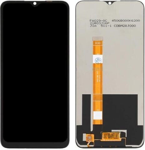 Realme Екран със Сензорен Механизъм за Realme 7i RMX 2193 (Черен)