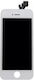Οθόνη με Μηχανισμό Αφής για Apple iPhone 5 (Λευκό)