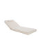 HomeMarkt Sunbed Cushion with Backrest Sifnos Beige 194x70cm