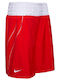 Nike Competition Men's Boxing Shorts Red