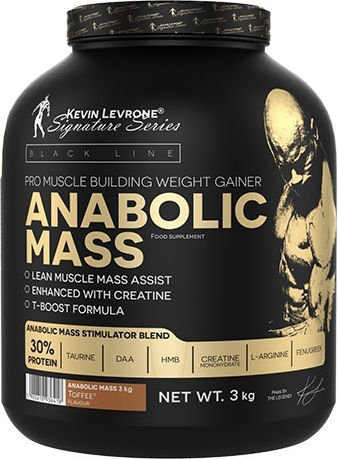 Kevin Levrone Black Line Anabolic Mass Бял Шоколад Кокос 3.0кг