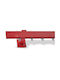 Enis by Domus Pf India One-Way Metallic Curtain Track Red 160cm 510897-42