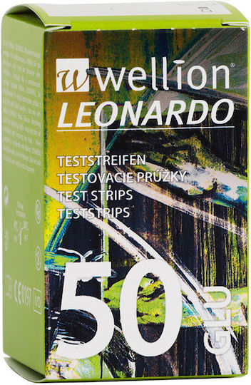 Wellion Leonardo Blood Glucose Test Strips 50pcs