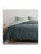 Cannon Cotton Fresh Σετ Σεντόνια Μονά με Λάστιχο 100x200+33εκ. N. Atlantic (3τμχ)
