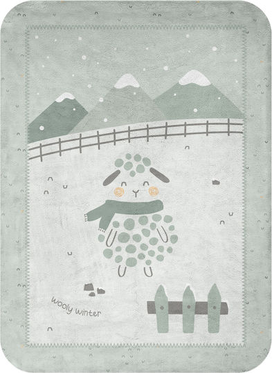 Kikka Boo Κουβέρτα Κούνιας Sheep 110x140εκ.