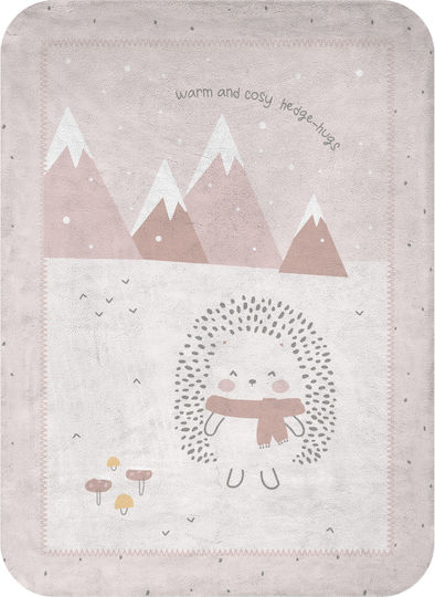 Kikka Boo Baby Blanket Cot Hedge Hugs 110x140cm