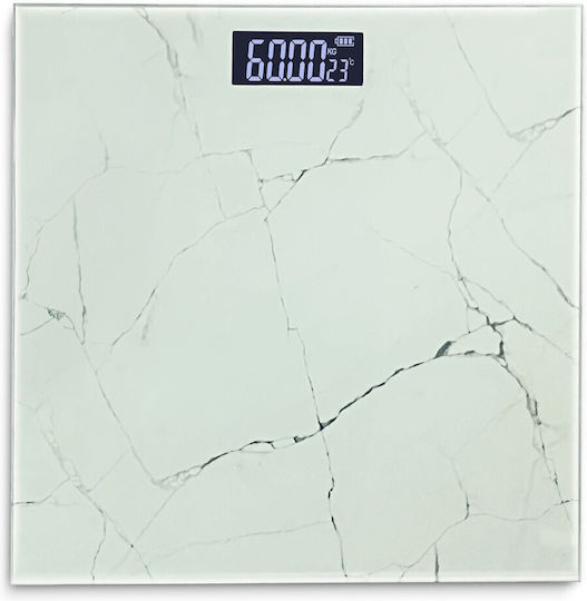 Rosberg Digital Bathroom Scale White