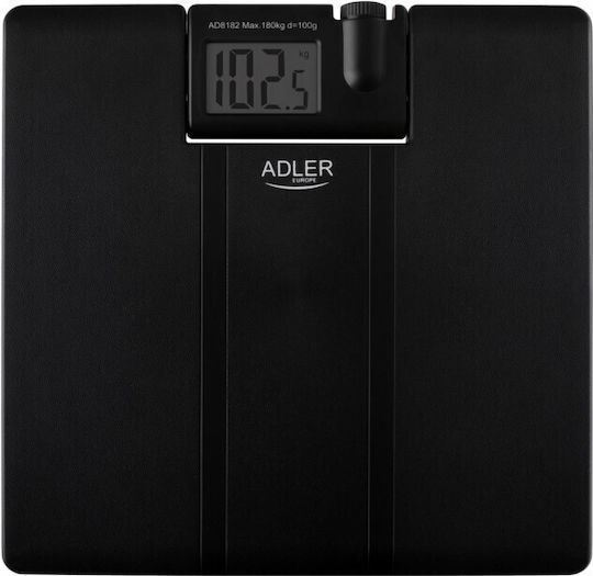 Adler Ψηφιακή Ζυγαριά 180kg Μαύρη AD 8182