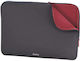 Husă laptop Hama din neopren până la 40 cm 15.6" cu fermoar gri