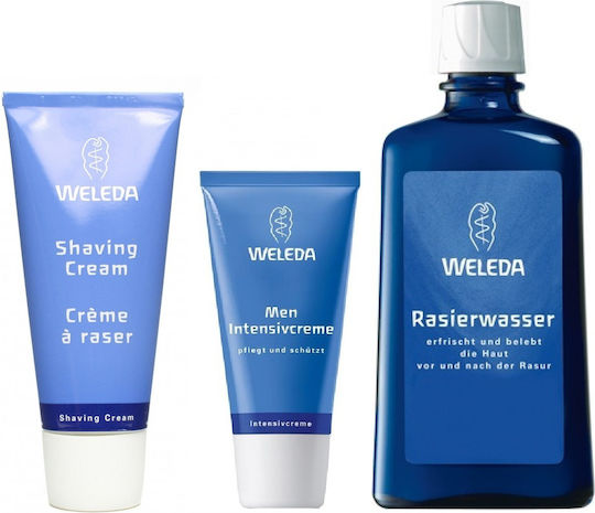 Weleda Weleda Welbox Men Moisturizing Cream 30ml & Pre-Shave Lotion 100ml & Shaving Cream 75ml 4001638098809 & 4001638095747 & 4001638086561
