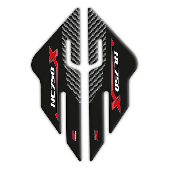 GP Kompozit Motorcycle Frame Protectors Red