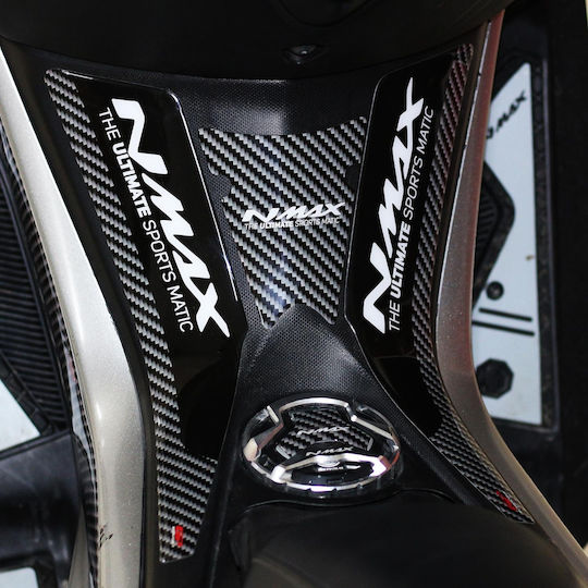 GP Kompozit Motorcycle Frame Protectors Yamaha NMAX Black