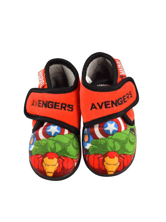 Disney Kids Slippers Red