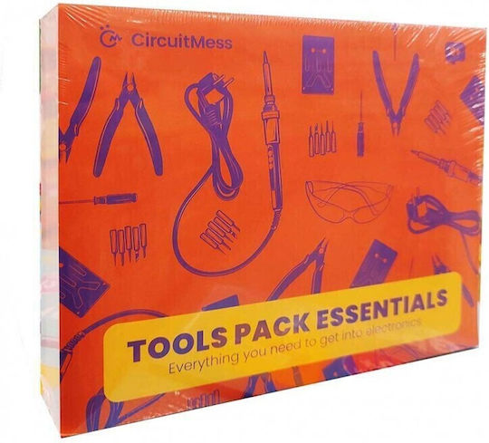 CircuitMess Kit de Bază Echipamente - Kit de Bază Echipamente Metalic Sârmă pentru Bijuterii