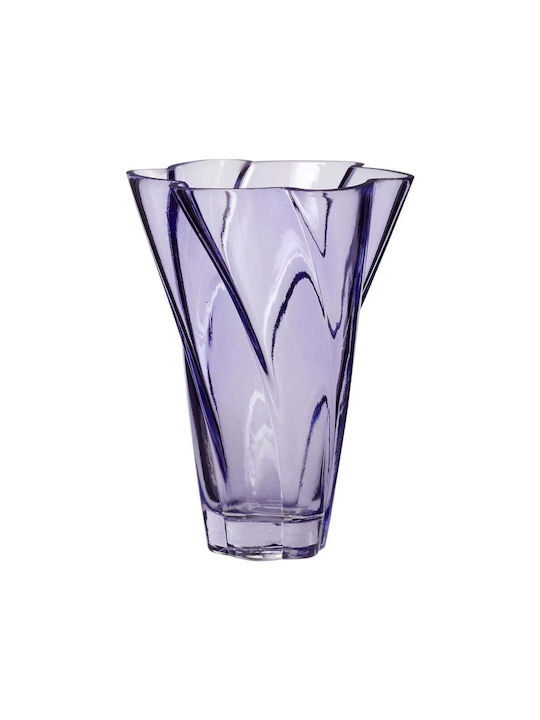 Hubsch Decorative Vase Purple 18cm