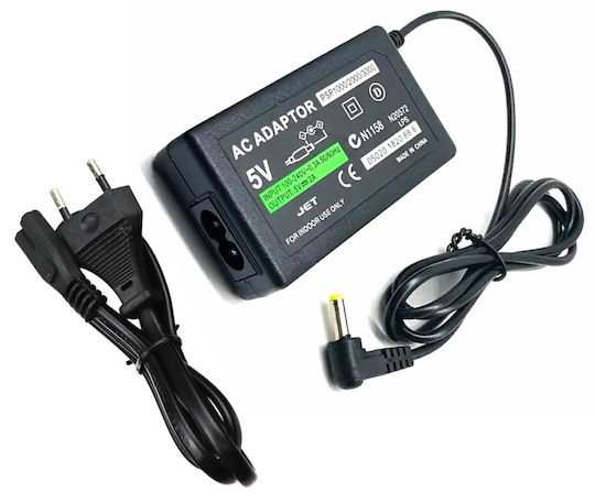 Adaptor Playstation Slim Fat Zola cu Indicator LED Tensiune de Ieșire 5V Lungime Cablu 200 cm Negru