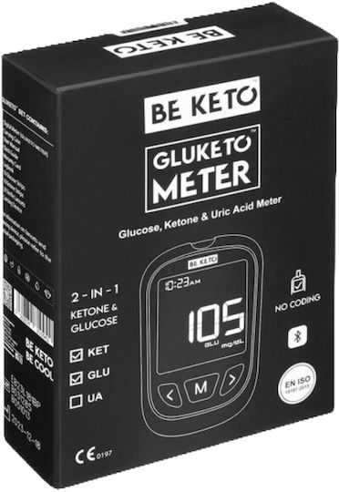 Beketo Gluketo Meter – Blood Glucose & Ketone Meter Starter Pack