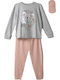 Evita Kids' Pajamas Winter Gray