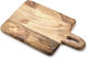 Mondex Επιφάνεια Κοπής Ξύλινη Καφέ 32x20cm