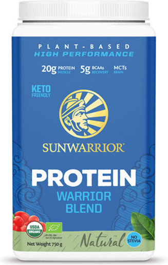 Μειγμα Πρωτεινων Warrior Blend Φυσικο 750γρ Sunwarrior Bio