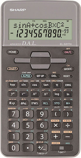 Sharp Calculator Științifică în Culoarea Gri 1buc
