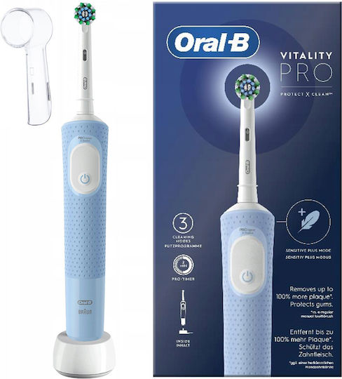 Periuță de dinți electrică Oral-B Vitality Pro D103 Albastru + Husă