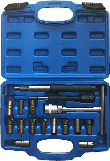 Satra Set Injector Socket Cutters 17 Pcs