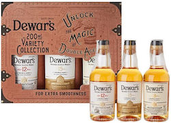 Whiskey Dewar's Variety Pack 12yo 15yo 18yo 3 X 200ml 40%