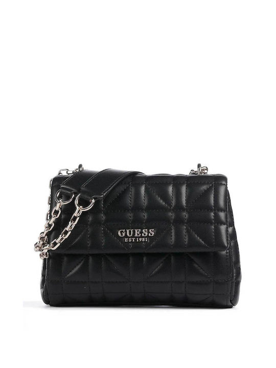 Guess Convertible Damen Tasche Schulter Schwarz