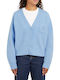 Damen Jacke in Hellblau Farbe