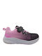 Kids Sneakers with Scratch Black