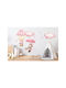 Kinder Wandsticker Rosa Hasen Ballon Wolken Schmetterlinge 60x120