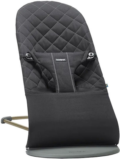 BabyBjorn Manual Baby Relax Bliss Classic Quilt Black for Child up to 13kg