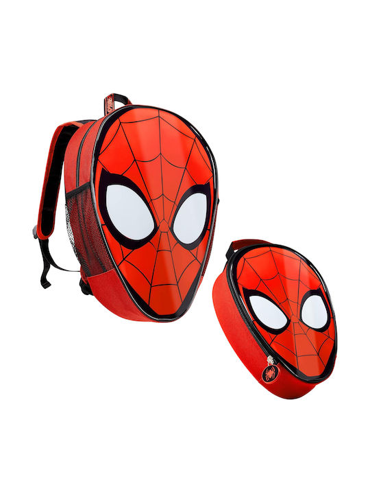 Spiderman Kids Bag Backpack Red 38cmx25cmx10cmcm