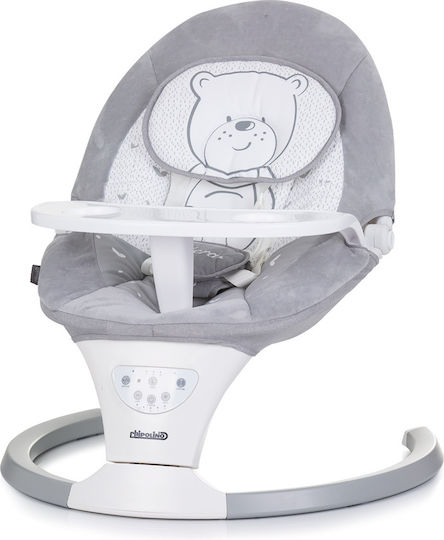 Chipolino Electric Relax pentru Bebeluși Leagăn Lera Gri pentru Copil până la 9kg