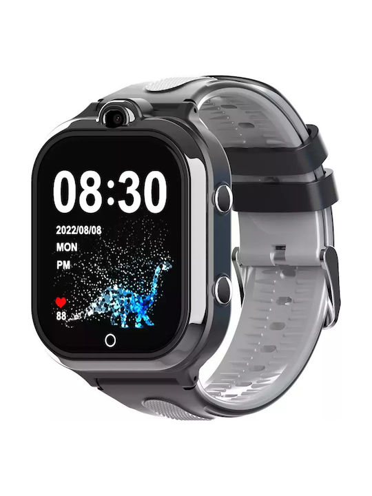 Nubi Παιδικό Smartwatch 4G με GPS & Κάμερα Μαύρο