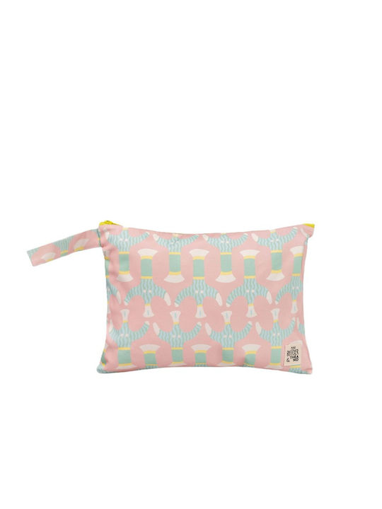 Bleecker & Love Toiletry Bag Figurine Small in Pink color