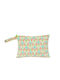 Bleecker & Love Toiletry Bag Woven in Green color